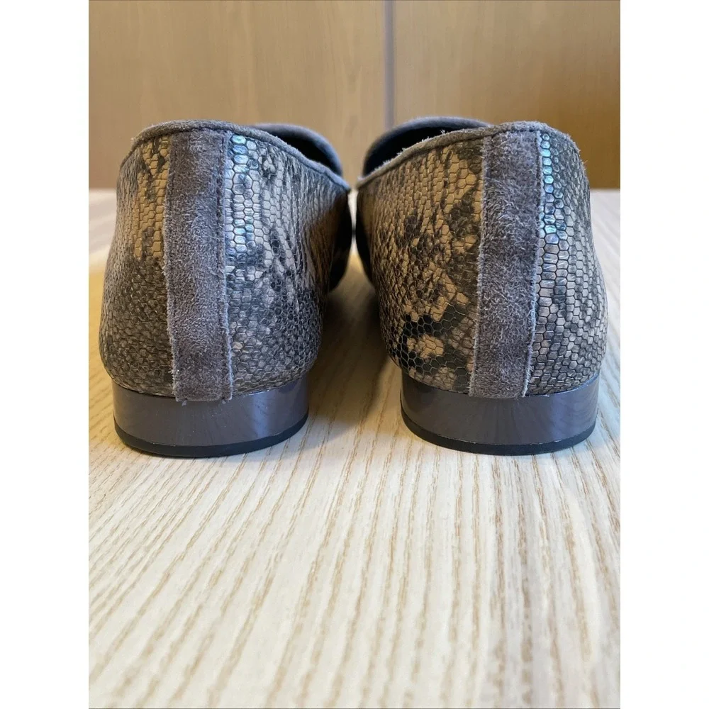 Donald Pliner Leather  Python Print  